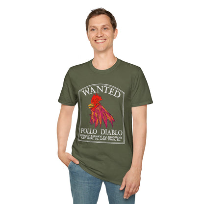 The Floridian - Dark Diablo Pollo - Unisex Crew Softstyle T-Shirt