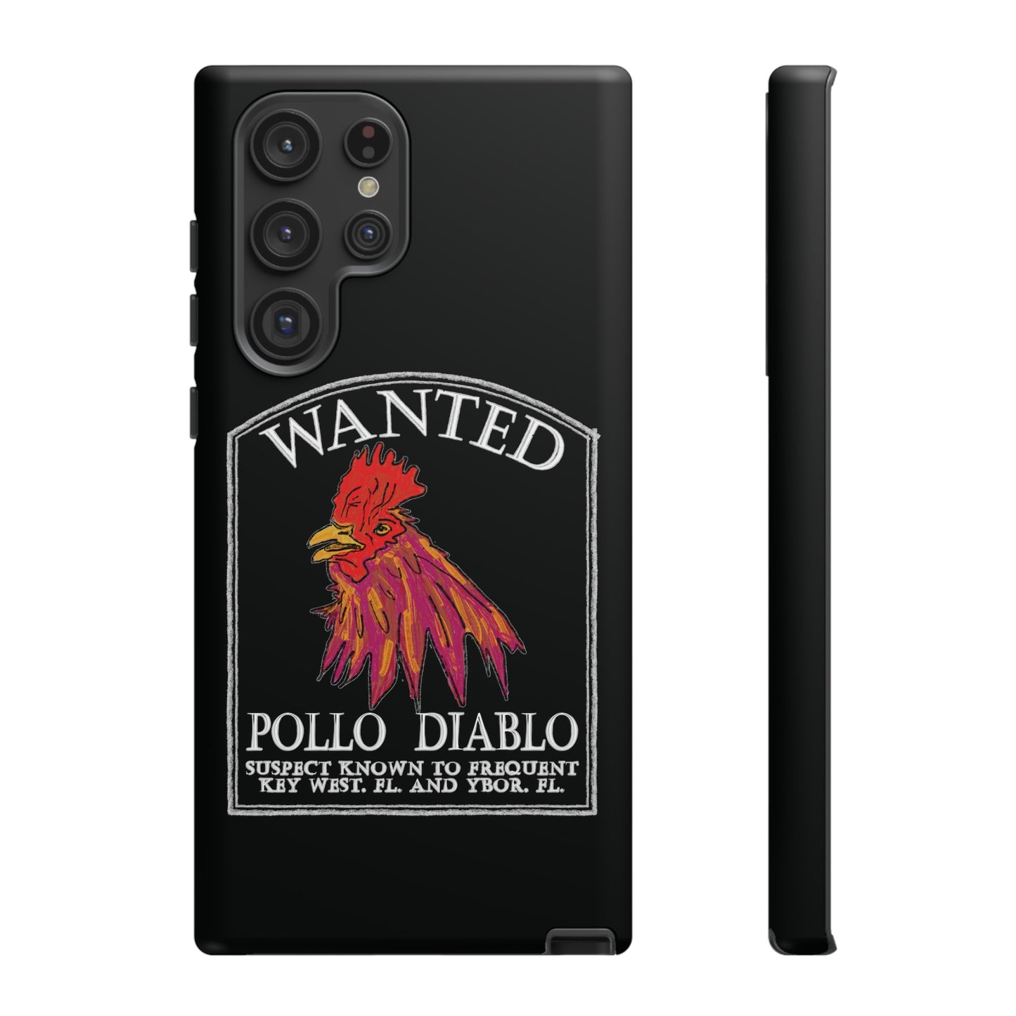 The Floridian - Pollo Diablo - Black Phone Case