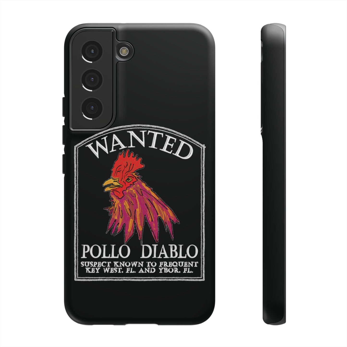 The Floridian - Pollo Diablo - Black Phone Case