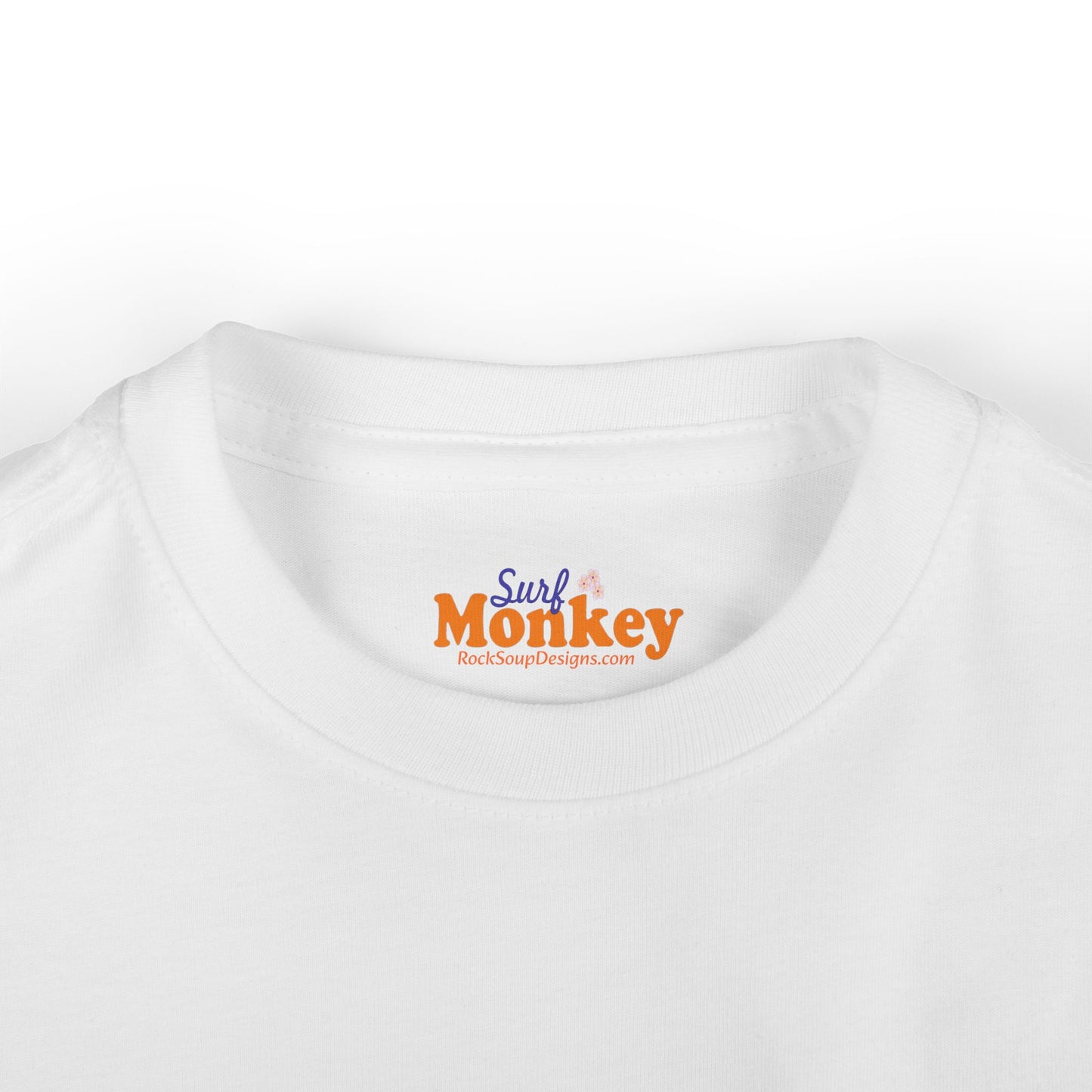 Surf Monkey - Girl - Unisex Infant Fine Jersey Tee