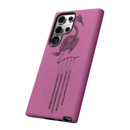 The Floridian - Sandhill Crane - Pink Phone Case