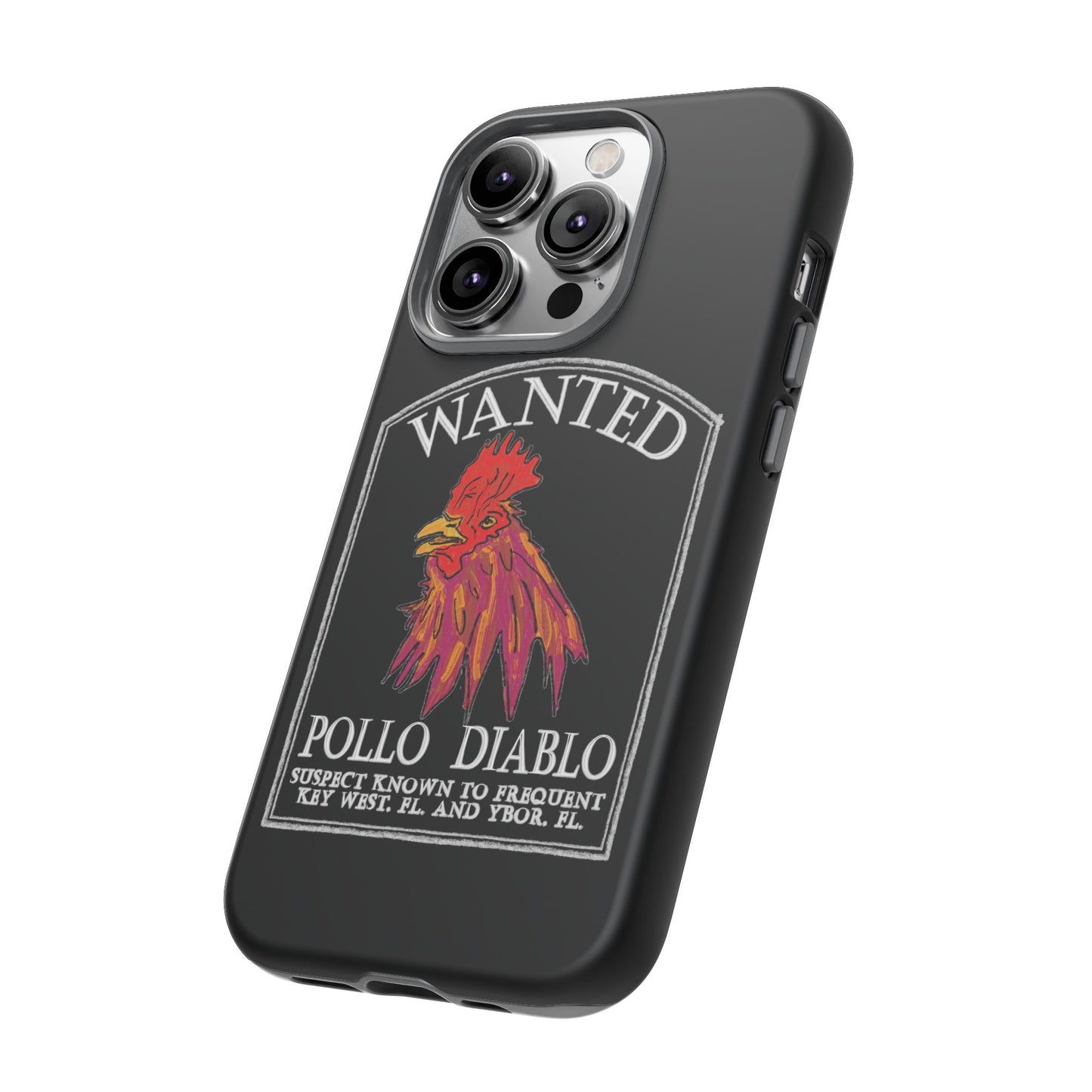 The Floridian - Pollo Diablo - Black Phone Case