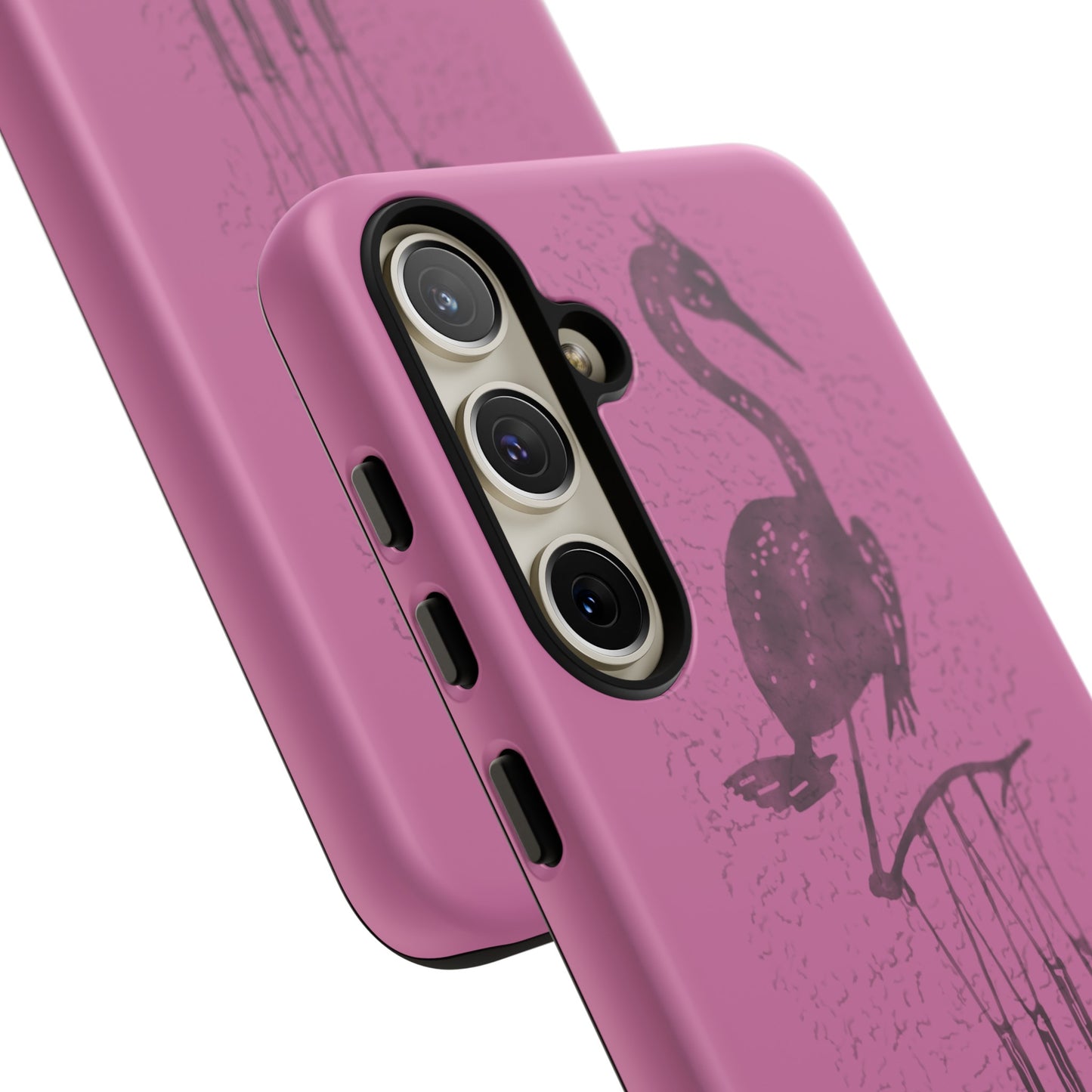 The Floridian - Sandhill Crane - Pink Phone Case