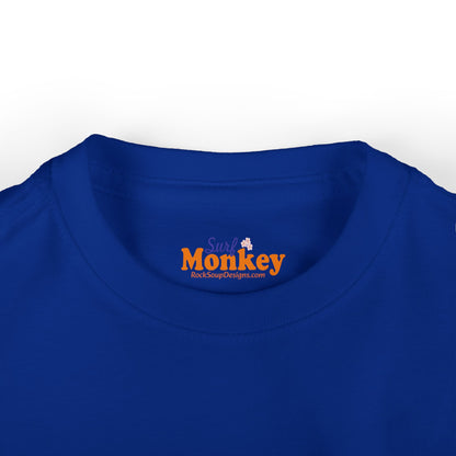 Surf Monkey - Girl - Unisex Infant Fine Jersey Tee