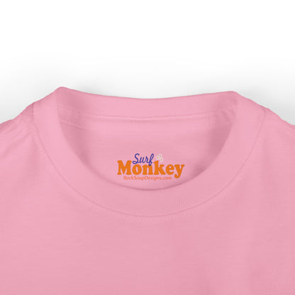 Surf Monkey - Girl - Unisex Infant Fine Jersey Tee