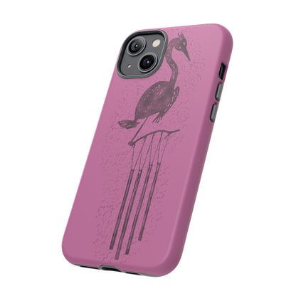 The Floridian - Sandhill Crane - Pink Phone Case