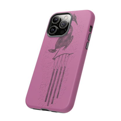 The Floridian - Sandhill Crane - Pink Phone Case