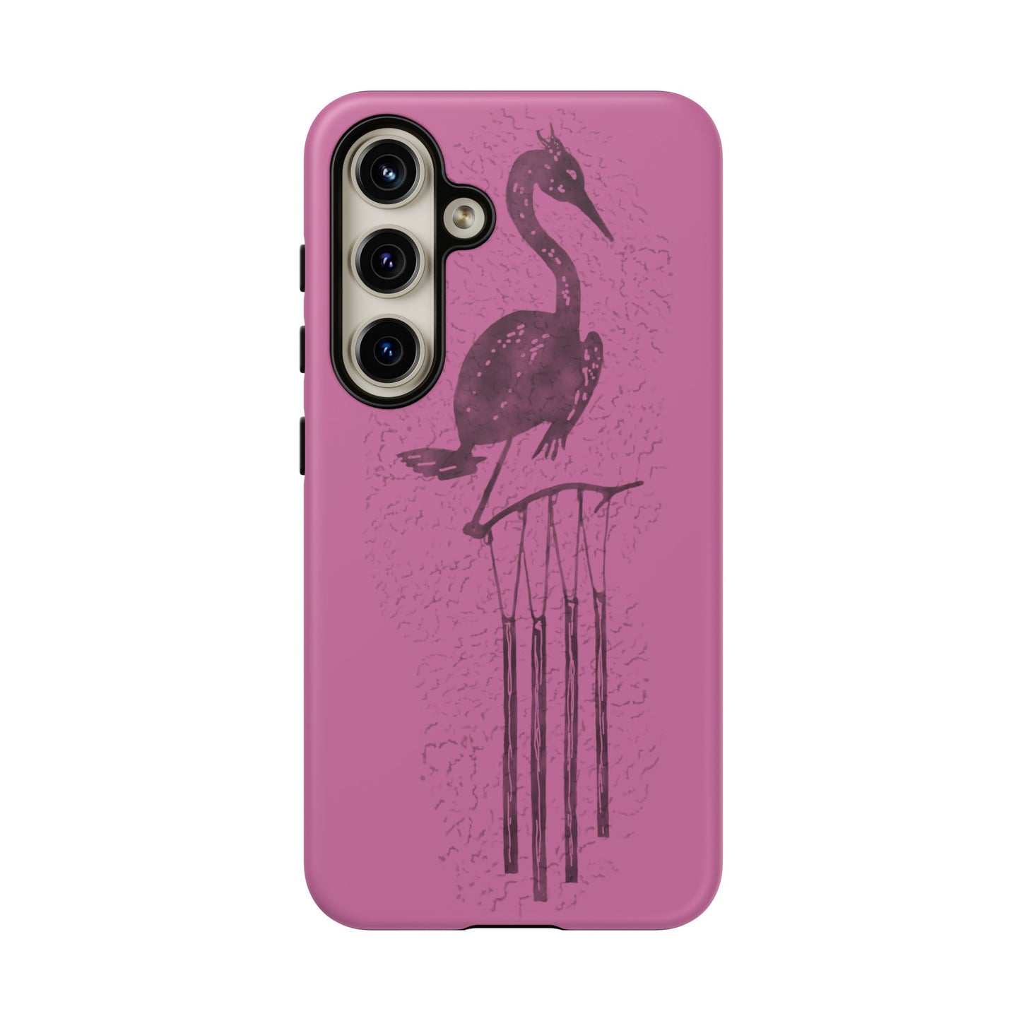 The Floridian - Sandhill Crane - Pink Phone Case