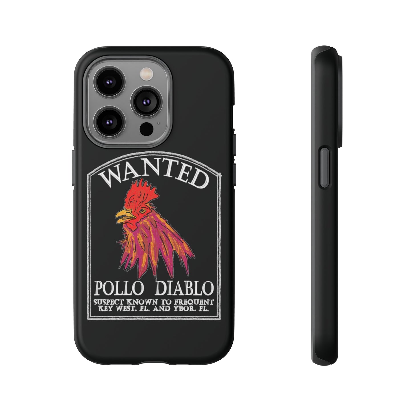 The Floridian - Pollo Diablo - Black Phone Case