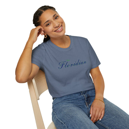 The Floridian Logo - Unisex Crew Softstyle T-Shirt