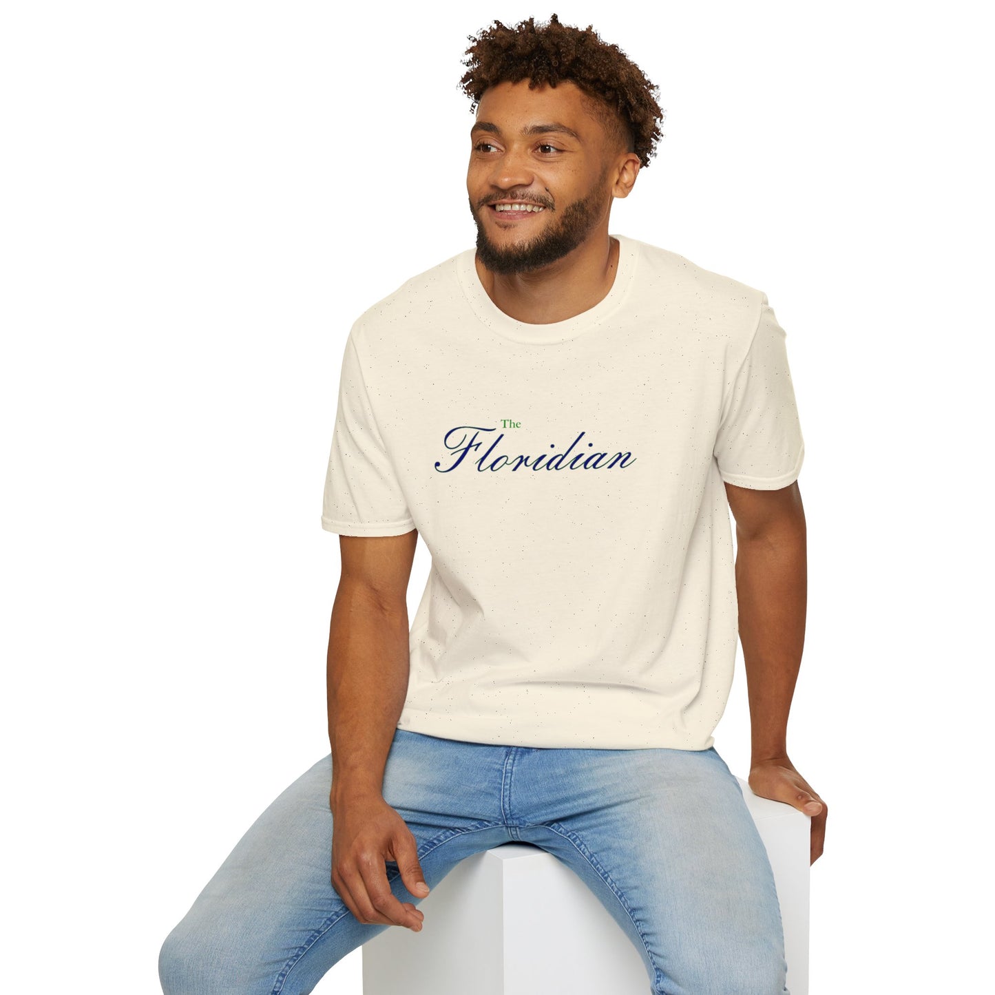 The Floridian Logo - Unisex Crew Softstyle T-Shirt