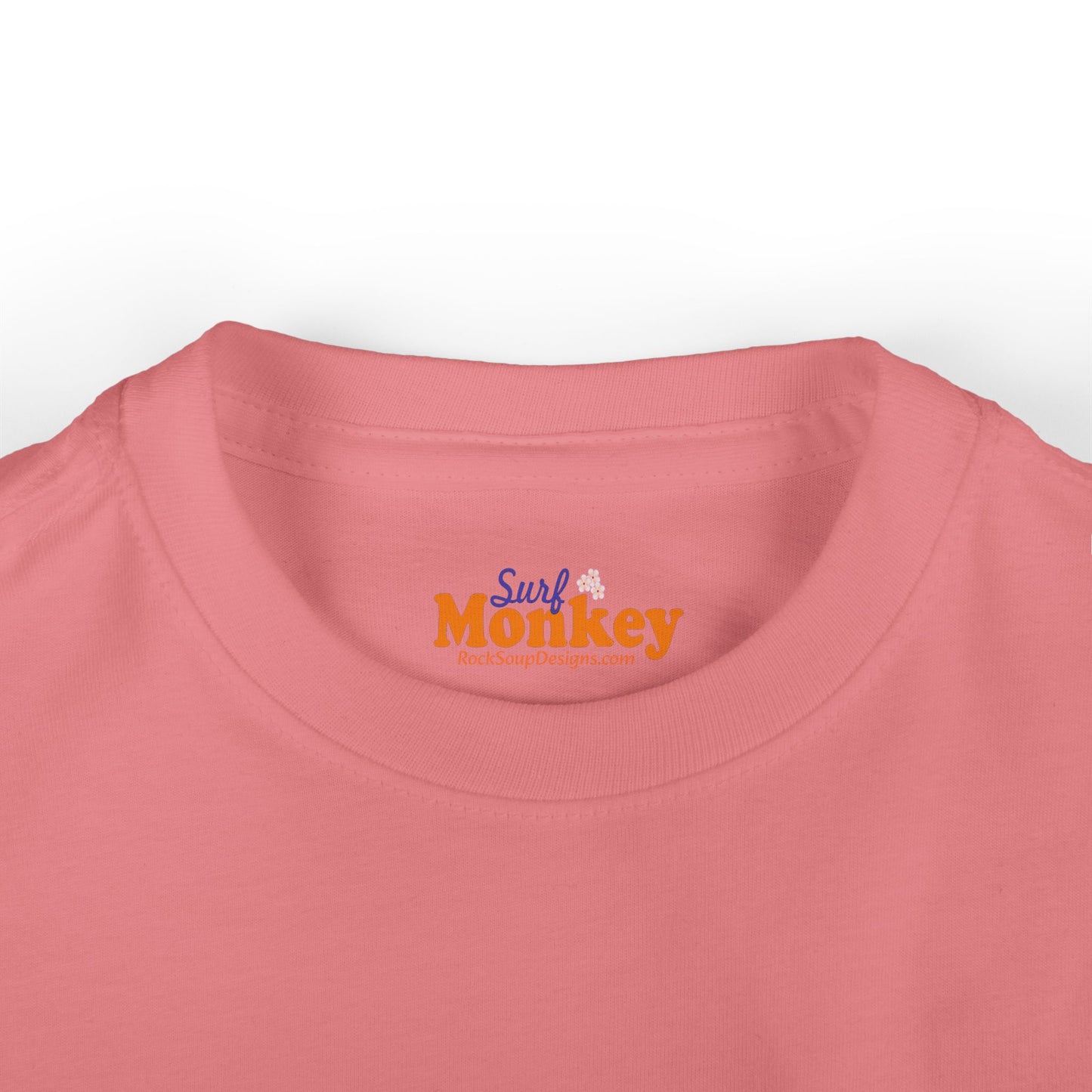 Surf Monkey - Girl - Unisex Infant Fine Jersey Tee