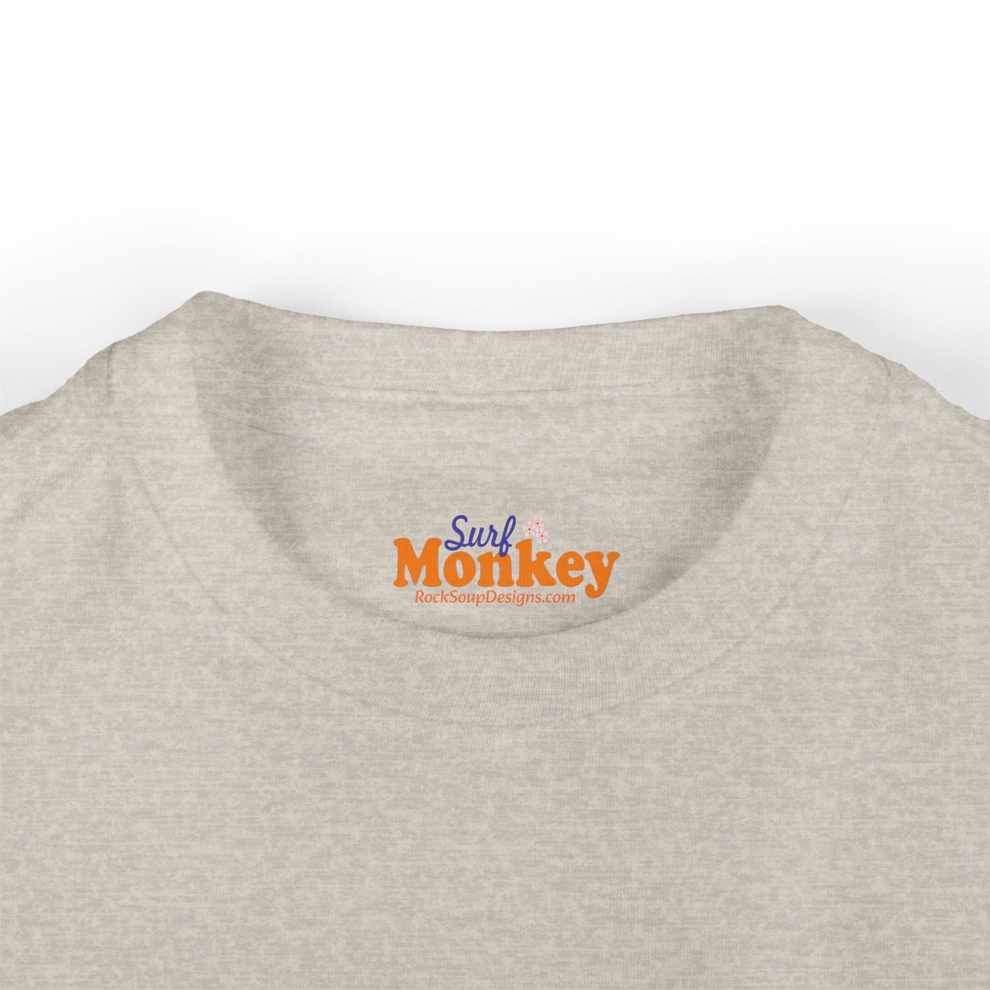 Surf Monkey - Logo - Unisex Infant Fine Jersey Tee