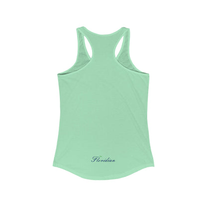 The Floridian - Gril's Trouble - Women's Ideal Racerback Tank