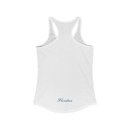 The Floridian - Gril's Trouble - Women's Ideal Racerback Tank