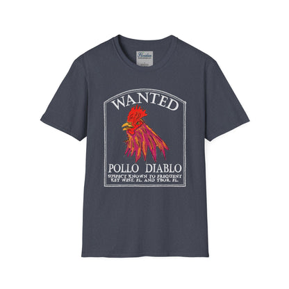 The Floridian - Dark Diablo Pollo - Unisex Crew Softstyle T-Shirt