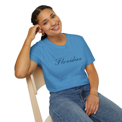 The Floridian Logo - Unisex Crew Softstyle T-Shirt