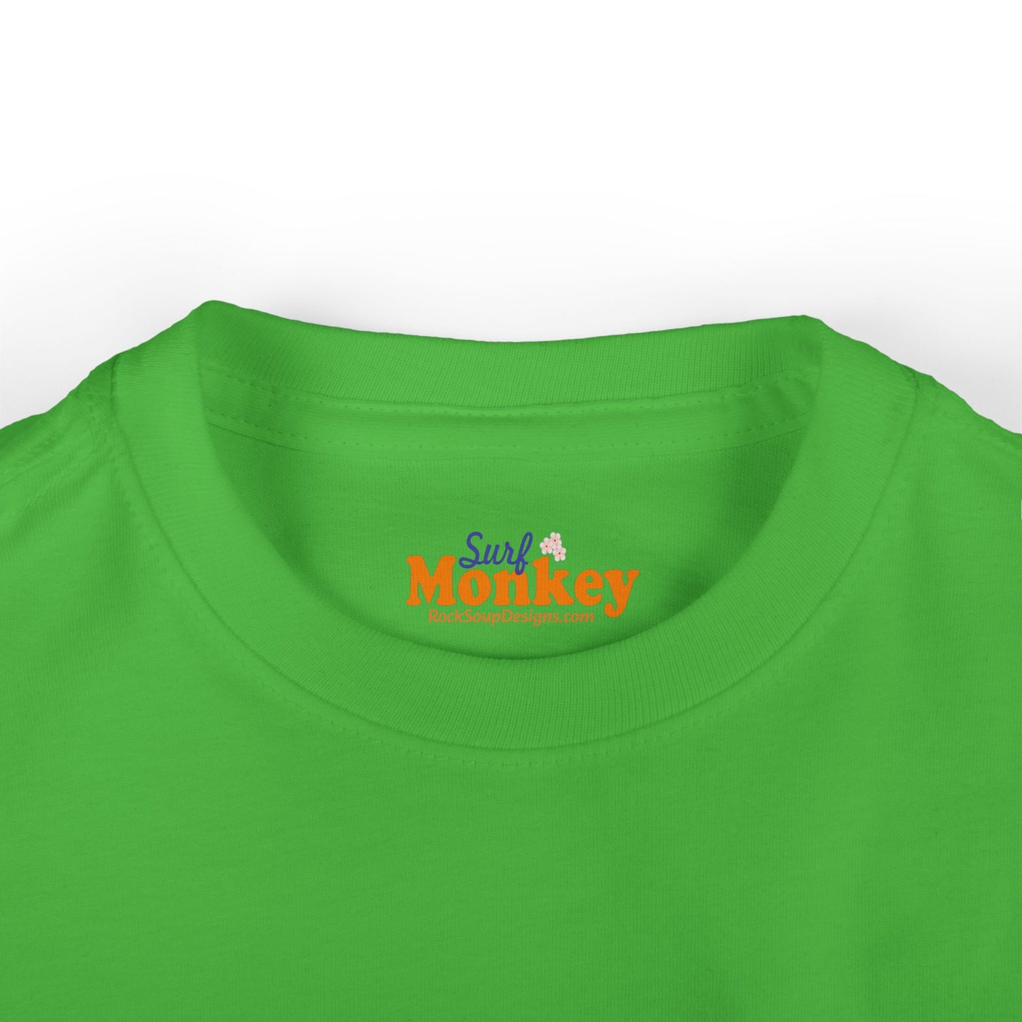 Surf Monkey - Girl - Unisex Infant Fine Jersey Tee