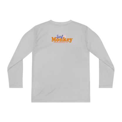 Surf Monkey Boy - Aloha - Unisex Youth Long Sleeve Tee