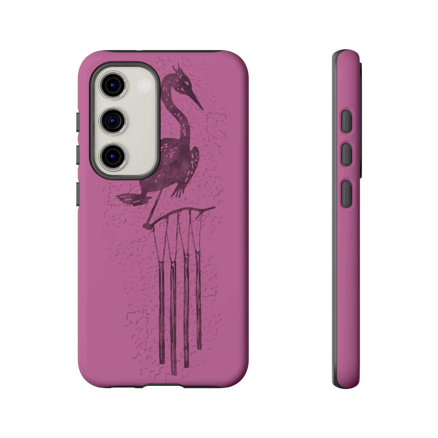 The Floridian - Sandhill Crane - Pink Phone Case