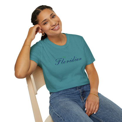 The Floridian Logo - Unisex Crew Softstyle T-Shirt