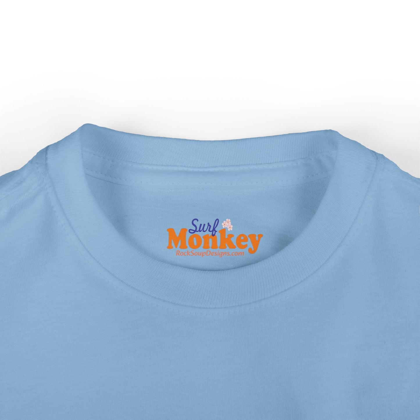 Surf Monkey - Girl - Unisex Infant Fine Jersey Tee