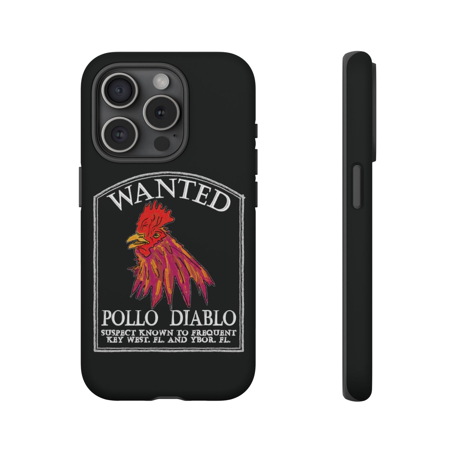 The Floridian - Pollo Diablo - Black Phone Case