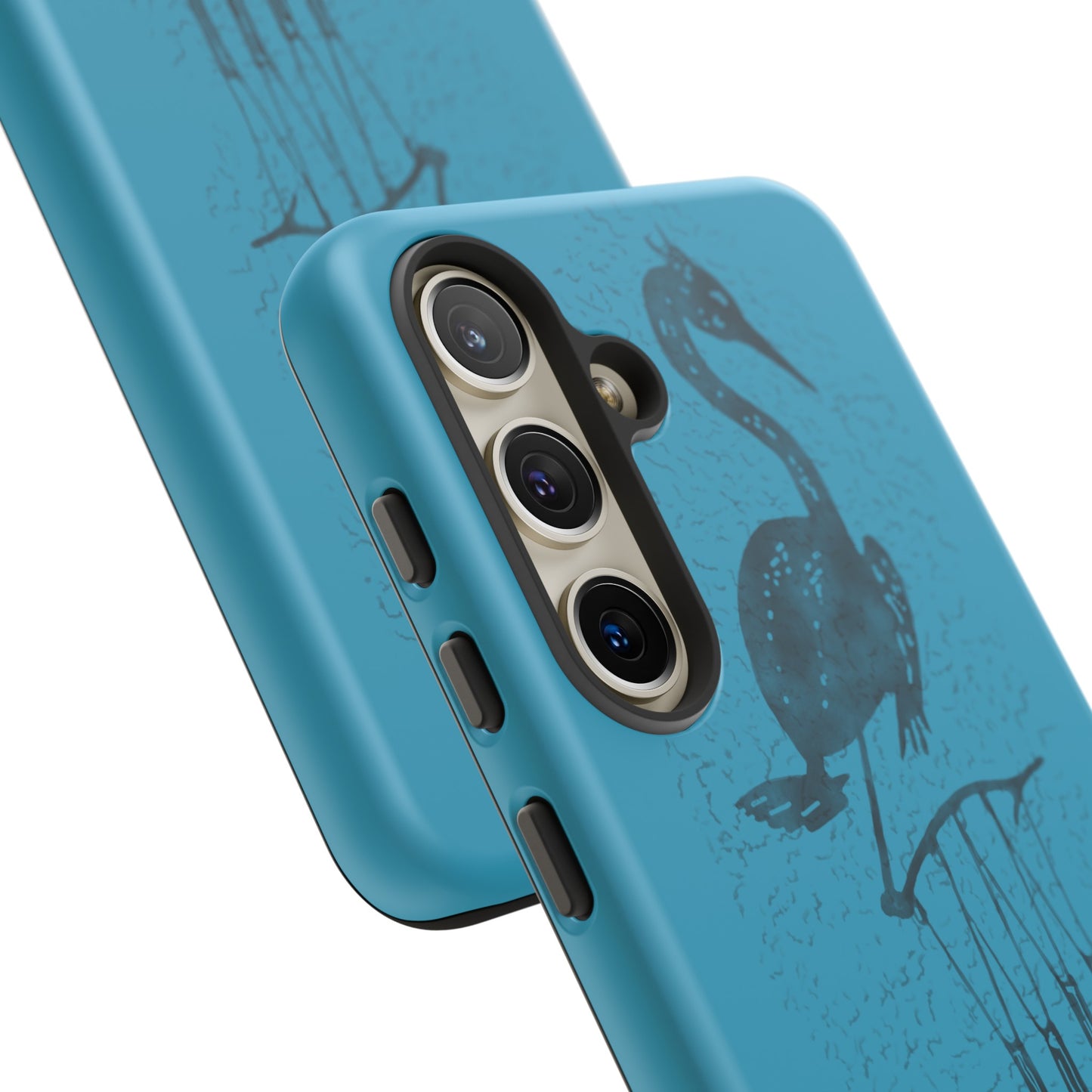 The Floridian - Sandhill Crane - Turquoise Phone Case