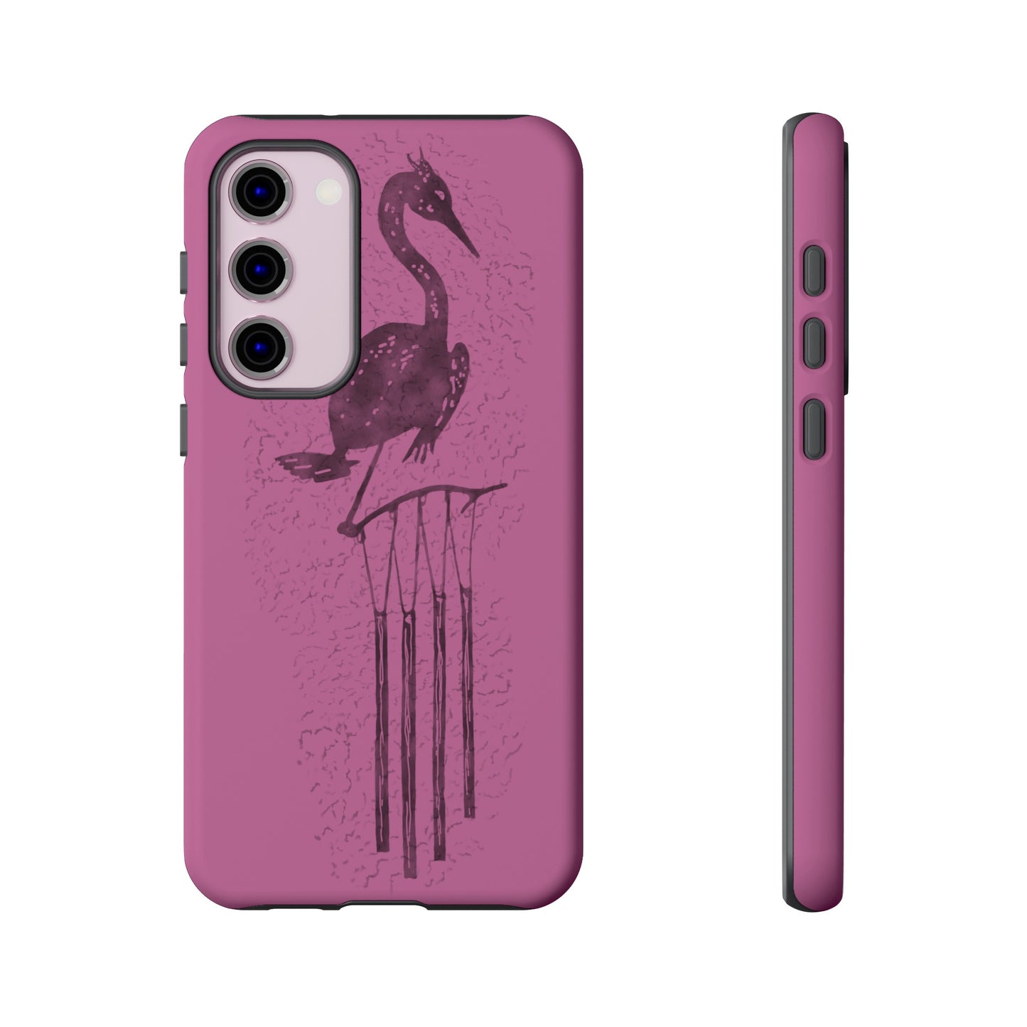 The Floridian - Sandhill Crane - Pink Phone Case