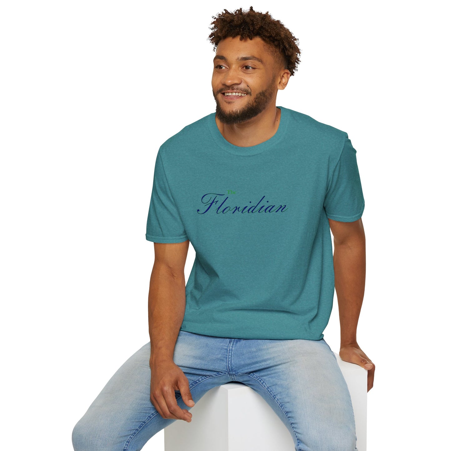 The Floridian Logo - Unisex Crew Softstyle T-Shirt