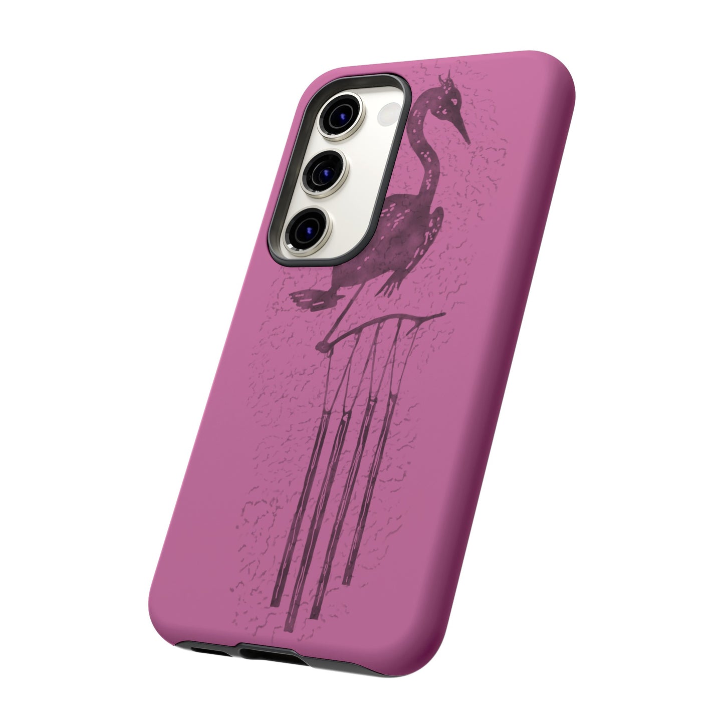 The Floridian - Sandhill Crane - Pink Phone Case