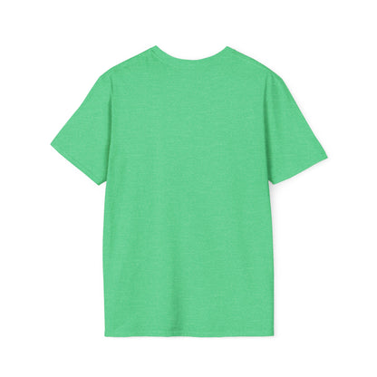 Surf Monkey - Green - Unisex Crew Softstyle T-Shirt