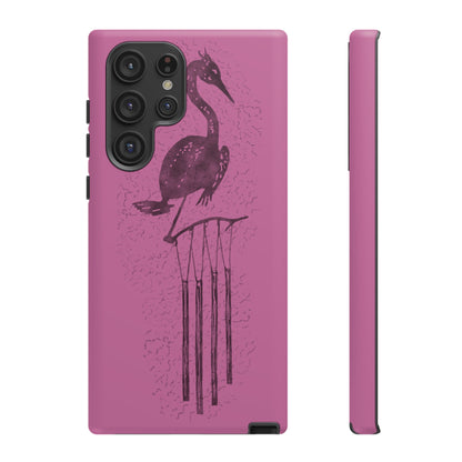 The Floridian - Sandhill Crane - Pink Phone Case