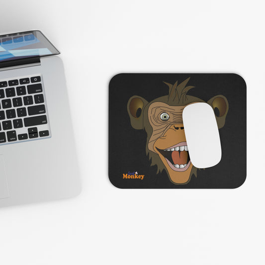 Surf Monkey Head - Mouse Pad