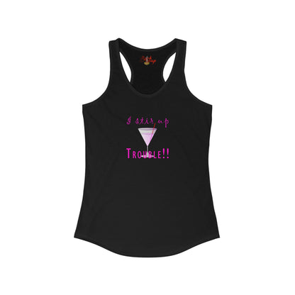 The Floridian - Gril's Trouble - Women's Ideal Racerback Tank