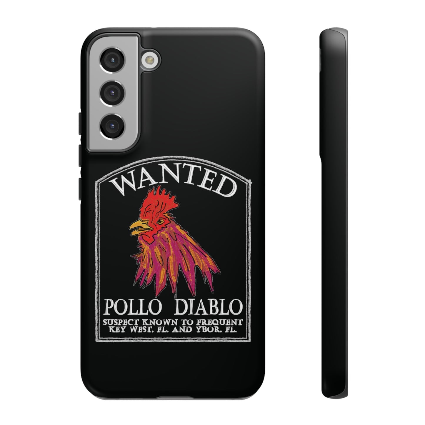 The Floridian - Pollo Diablo - Black Phone Case