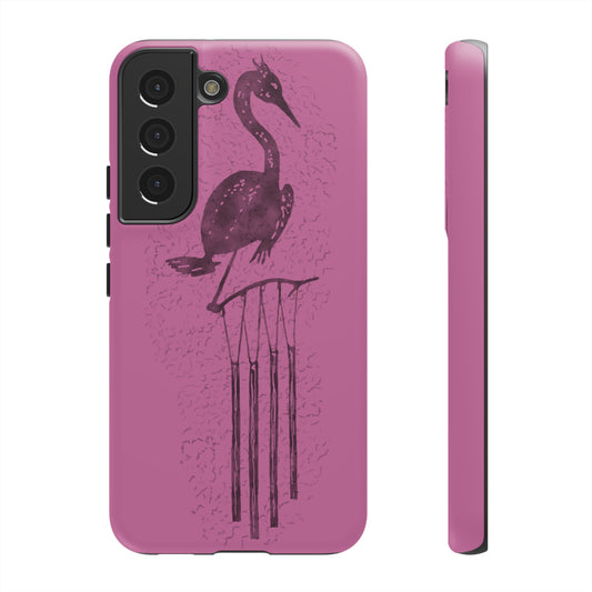 The Floridian - Sandhill Crane - Pink Phone Case