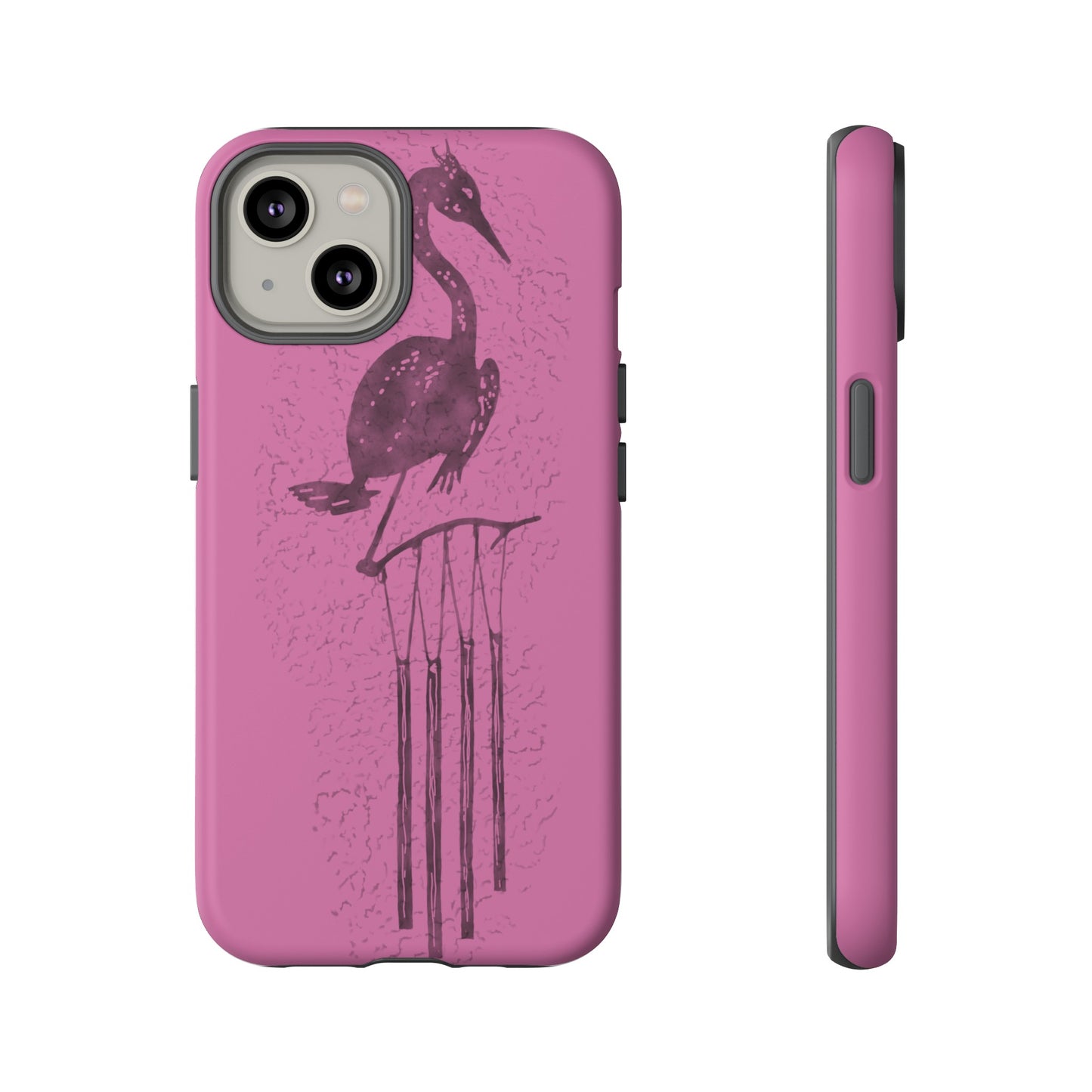 The Floridian - Sandhill Crane - Pink Phone Case