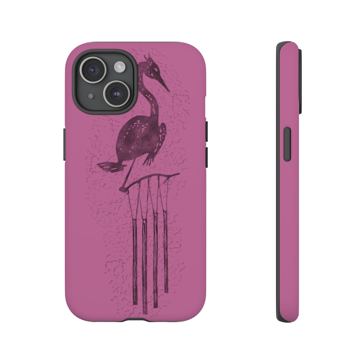 The Floridian - Sandhill Crane - Pink Phone Case