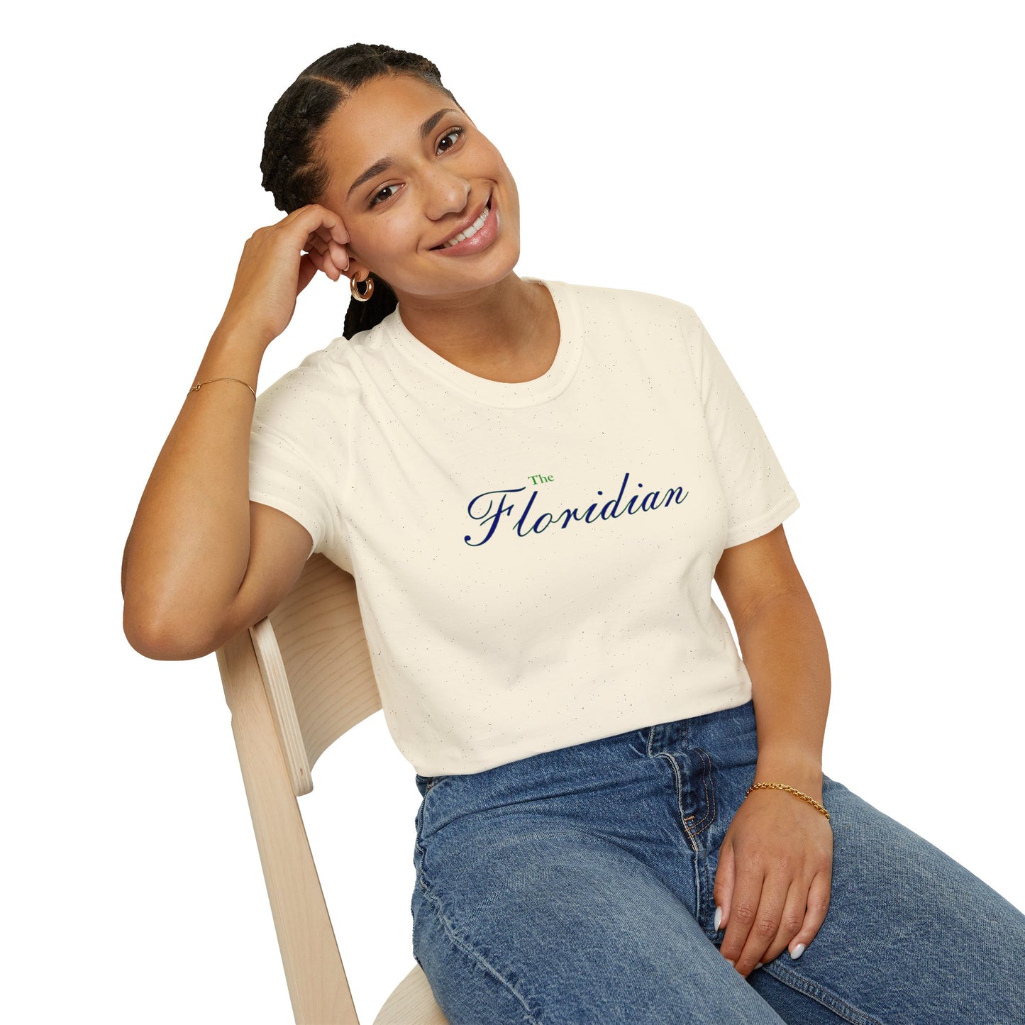 The Floridian Logo - Unisex Crew Softstyle T-Shirt