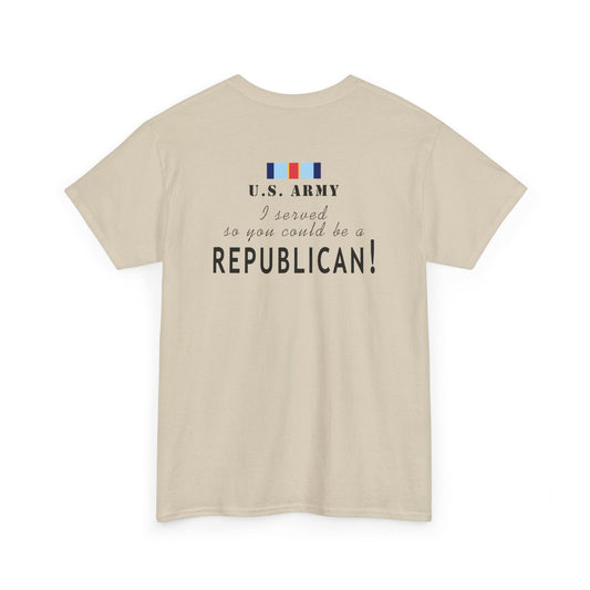 DRC - I served Republican - Unisex Heavy Cotton Tee